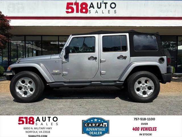2015 Jeep Wrangler Unlimited Sahara for sale in Norfolk, VA