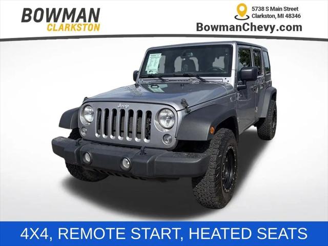 2017 Jeep Wrangler Unlimited Sport 4x4 for sale in Clarkston, MI