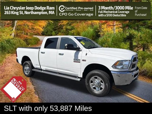 2017 Ram 2500 SLT Crew Cab 4x4 64 Box for sale in Northampton, MA