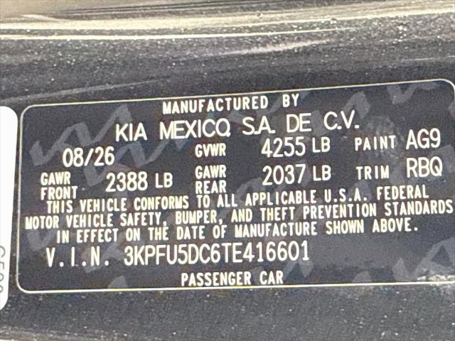 2026 Kia K4 GT-Line Turbo
