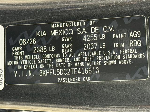2026 Kia K4 GT-Line Turbo