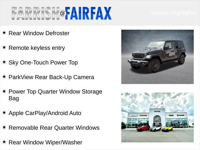 2027 Jeep Wrangler WRANGLER 4-DOOR SPORT S 2027 Jeep Wrangler WRANGLER 4-DOOR SPORT S