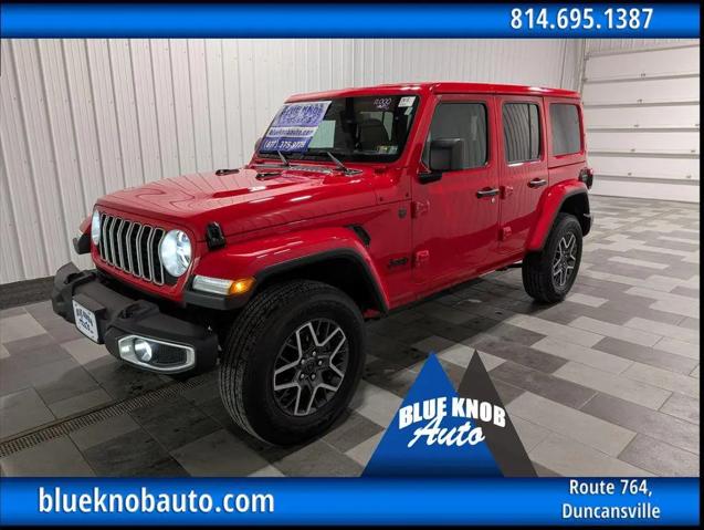 2025 Jeep Wrangler 4-Door Sahara 4x4 for sale in Duncansville, PA