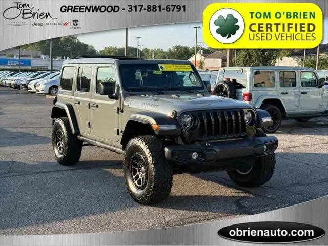 2022 Jeep Wrangler Unlimited Willys 4x4 for sale in Greenwood, IN