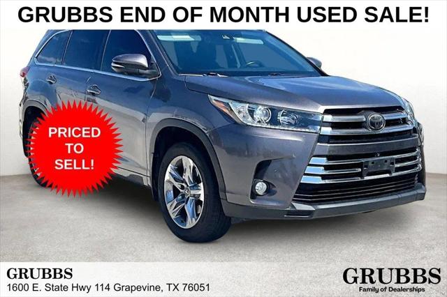 2018 Toyota Highlander Limited Platinum for sale in Grapevine, TX