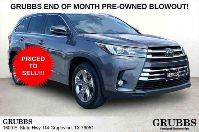 2018 Toyota Highlander Limited Platinum for sale in Grapevine, TX