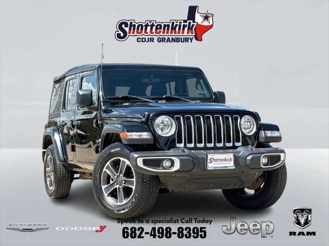 2023 Jeep Wrangler 4-Door Sahara 4x4 for sale in Granbury, TX