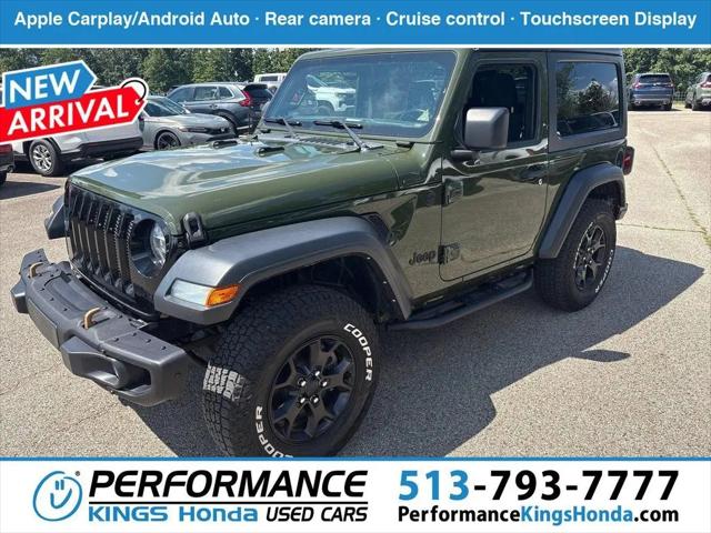 2021 Jeep Wrangler Willys 4x4 for sale in Cincinnati, OH