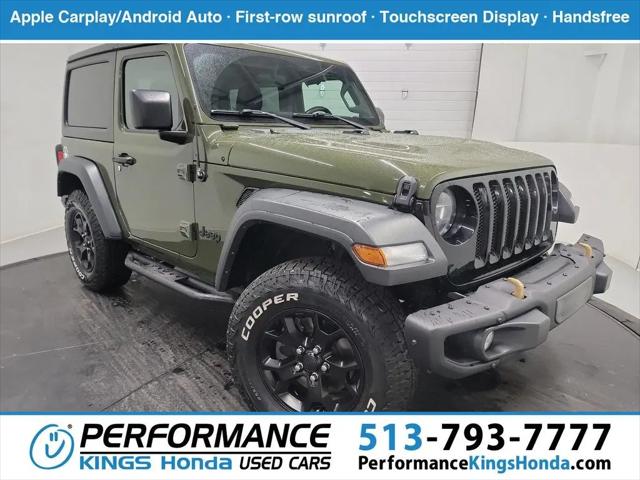 2021 Jeep Wrangler Willys 4x4 for sale in Cincinnati, OH