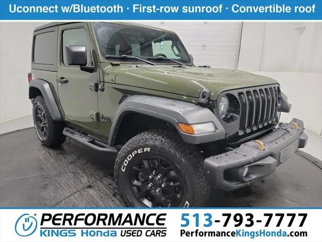 2021 Jeep Wrangler Willys 4x4 for sale in Cincinnati, OH
