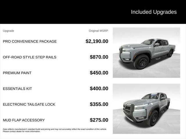 2025 Nissan Frontier Crew Cab PRO-4X 4x4