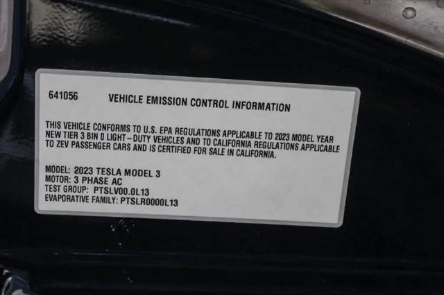 2023 Tesla Model 3 Rear-Wheel Drive