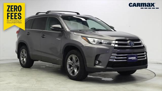 2019 Toyota Highlander Hybrid Limited Platinum for sale in Palm Desert, CA