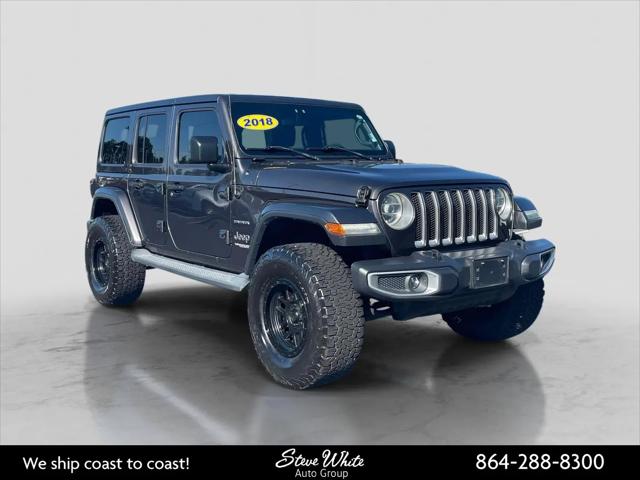 2018 Jeep Wrangler Unlimited Sahara 4x4 for sale in Greenville, SC