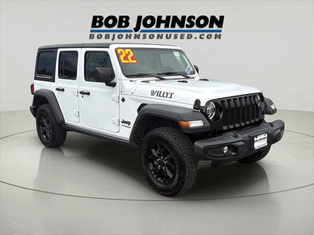 2022 Jeep Wrangler Unlimited Willys 4x4 for sale in Pulaski, NY