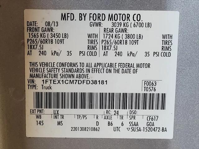 2013 Ford F-150 XLT