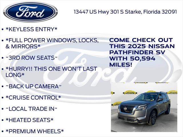 2025 Nissan Pathfinder SV FWD