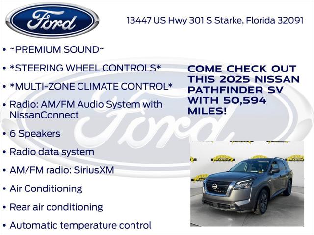2025 Nissan Pathfinder SV FWD