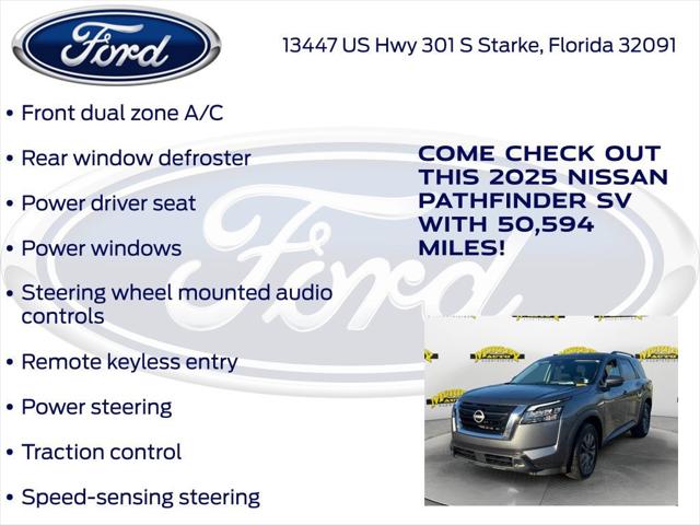 2025 Nissan Pathfinder SV FWD