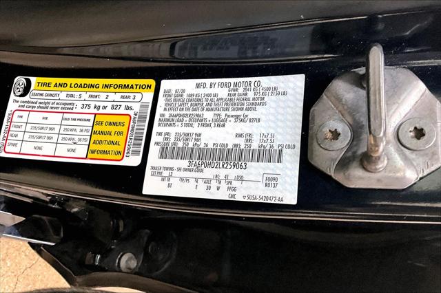 2020 Ford Fusion SE