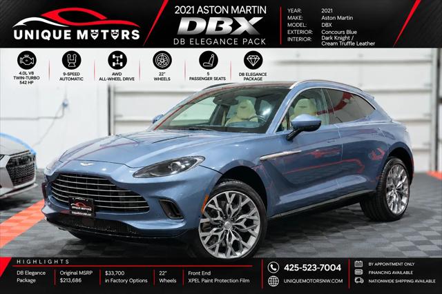 2021 Aston Martin DBX Standard for sale in Kent, WA