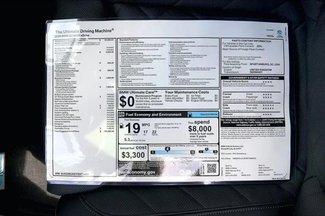 2026 BMW X5 M60i