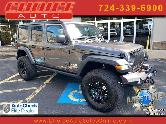 2018 Jeep Wrangler Unlimited Sport S 4x4 for sale in Murrysville, PA