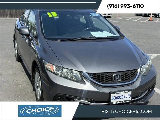 2013 Honda Civic LX for sale in Sacramento, CA