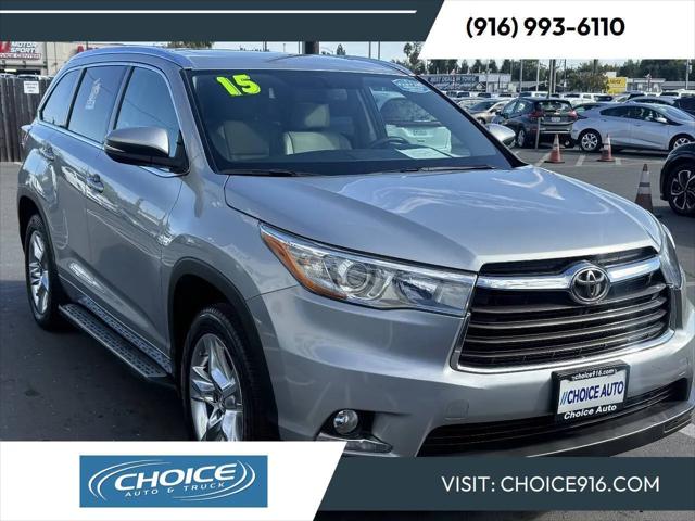 2015 Toyota Highlander Limited V6 for sale in Sacramento, CA