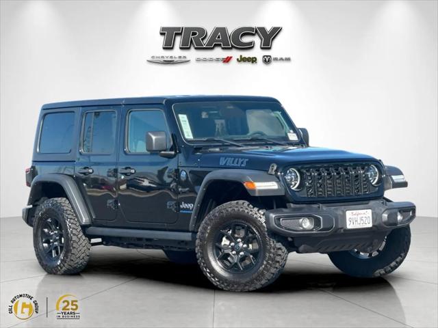 2025 Jeep Wrangler 4xe Willys 4xe for sale in Tracy, CA