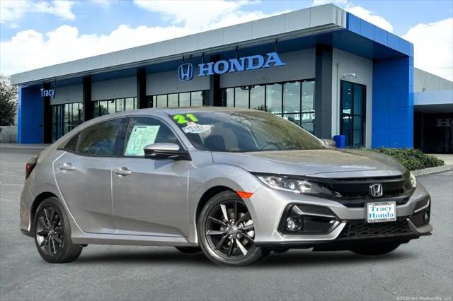 2021 Honda Civic EX for sale in Tracy, CA