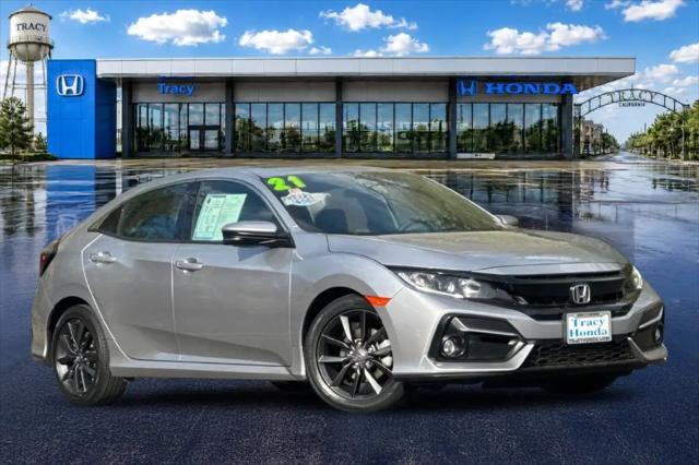 2021 Honda Civic EX for sale in Tracy, CA
