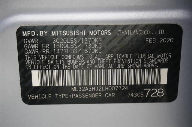 2020 Mitsubishi Mirage ES