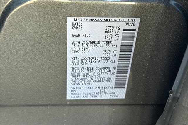 2026 Nissan Pathfinder SV
