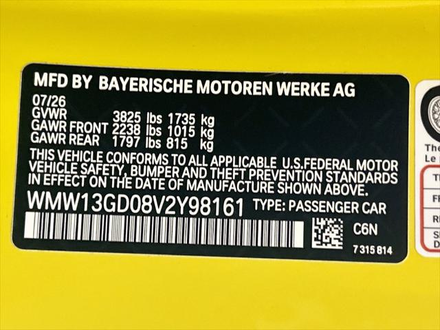 2027 MINI Cooper Coupe Cooper C Oxford Edition