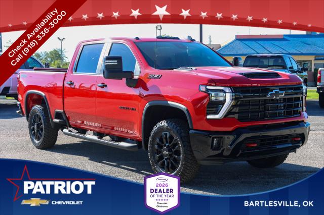 2026 Chevrolet Silverado 2500HD Crew Cab, Standard Bed, LT, 4WD for sale in Bartlesville, OK