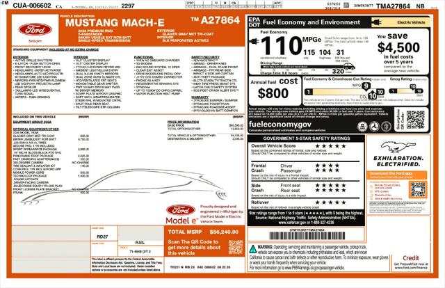 2026 Ford Mustang Mach-E Premium