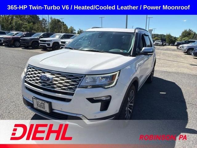 2018 Ford Explorer Platinum 2018 Ford Explorer Platinum