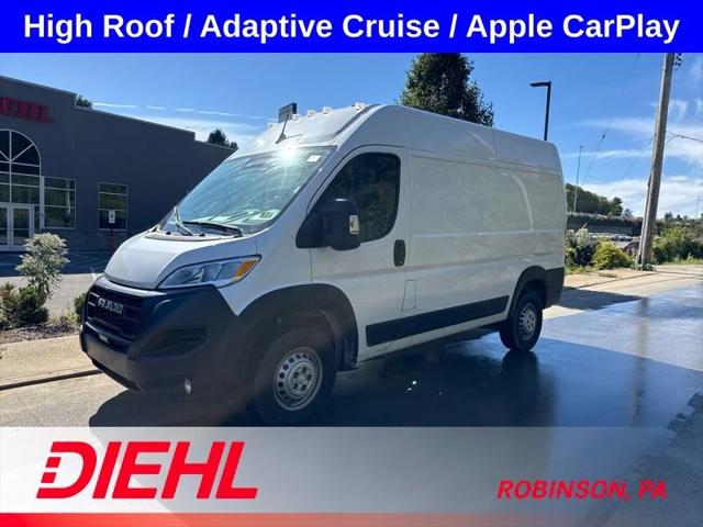2025 RAM ProMaster 2500 Cargo Van Tradesman High Roof 136 WB w/Pass Seat