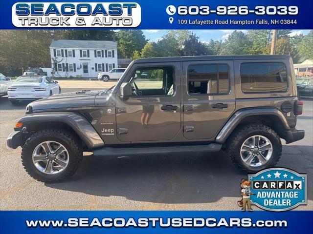 2019 Jeep Wrangler Unlimited Sahara 4x4 for sale in Hampton Falls, NH