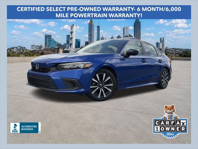 2022 Honda Civic EX for sale in Lithia Springs, GA