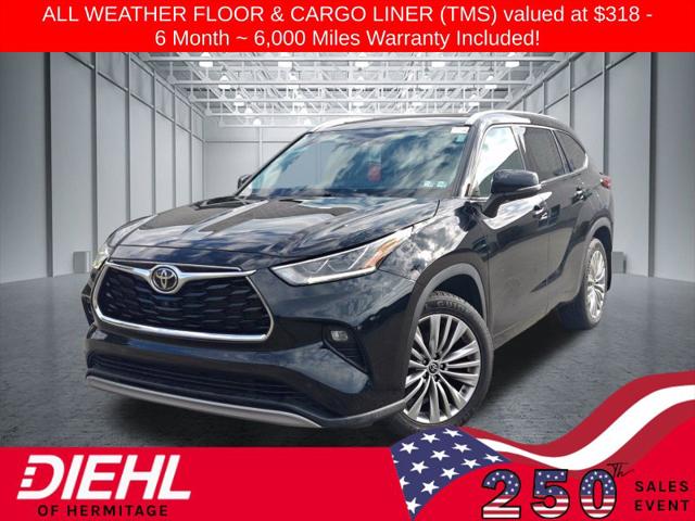 2022 Toyota Highlander Platinum for sale in Hermitage, PA