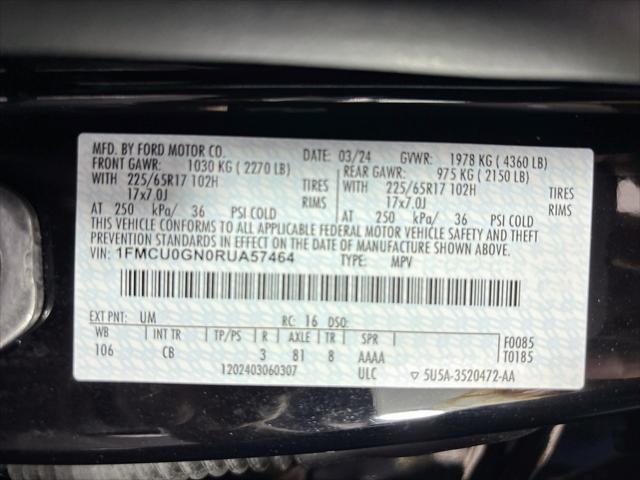 Used 2024 Ford Escape Active For Sale in Olive Branch, MS