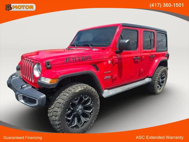 2019 Jeep Wrangler Unlimited Sahara 4x4 for sale in Springfield , MO