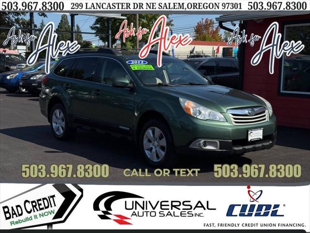 2012 Subaru Outback 2.5i Premium for sale in Salem, OR