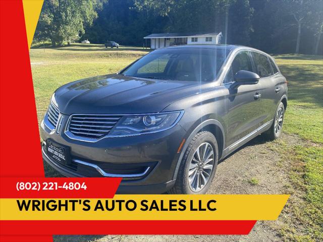 2017 Lincoln MKX Reserve for sale in Townshend, VT