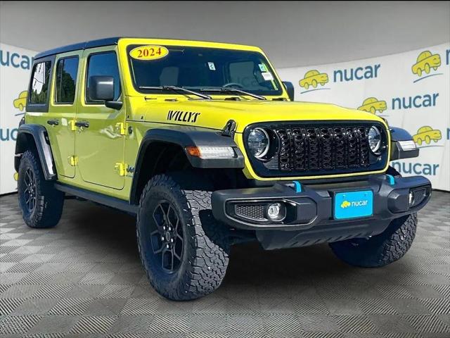 2024 Jeep Wrangler 4xe Willys 4xe for sale in North Attleborough, MA