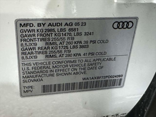 2023 Audi Q7 Premium 55 TFSI quattro Tiptronic