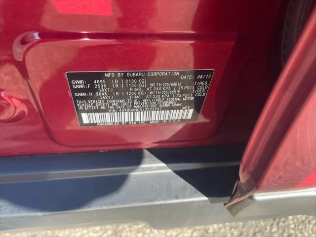 2018 Subaru Outback 2.5i Limited