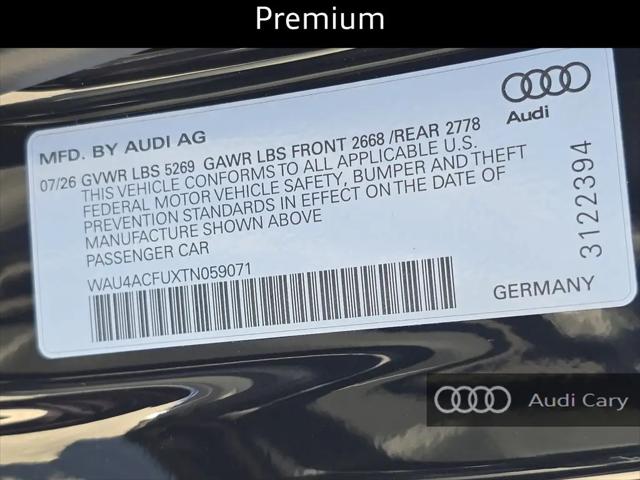 2026 Audi A5 Premium TFSI quattro S tronic